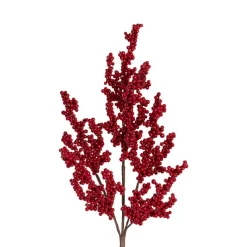 Mini Berry Cluster Spray Red (70cmH)