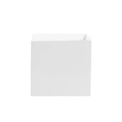 Mini Posy Box Gloss Autolock Base Pk25 White (13x12cmH)