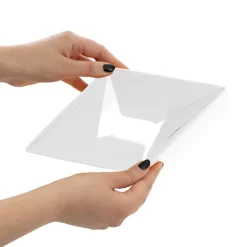 Mini Posy Box Gloss Autolock Base Pk25 White (13x12cmH)