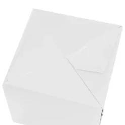 Mini Posy Box Gloss Autolock Base Pk25 White (13x12cmH)