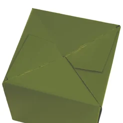 Mini Posy Box Gloss Autolock Base Pk25 Moss Green (13x12cmH)
