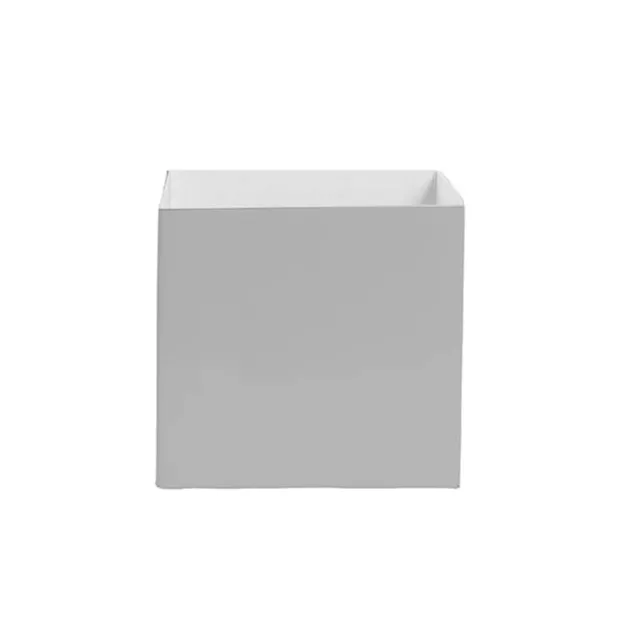 Mini Posy Box Gloss Autolock Base Pk25 Silver (13x12cmH)