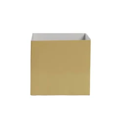 Mini Posy Box Gloss Autolock Base Pk25 Gold (13x12cmH)