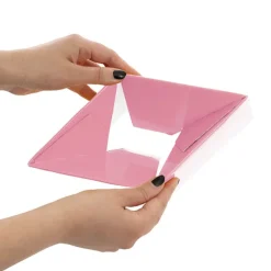 Mini Posy Box Gloss Autolock Base Pk25 Baby Pink (13x12cmH)