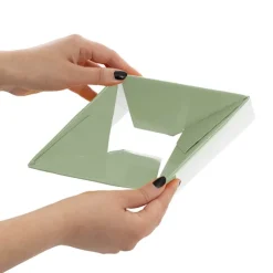 Mini Posy Box Matte Autolock Base Pk25 EarthGreen (13x12cmH)