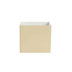 Mini Posy Box Matte Autolock Base Pk25 Ecru Nude (13x12cmH)