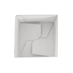 Mini Posy Box Matte Autolock Base Pk25 Ecru Nude (13x12cmH)