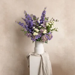 Mini Ranunculus Spray White (67cmH)