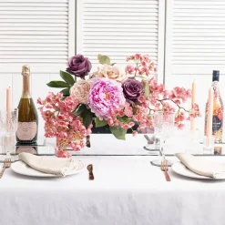 Mirror Glass Rectangle Platform Riser Silver (40x15x15cmH)