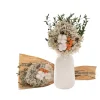 Mixed Preserved Flower Arrangement Bouquet Green (55cmH)