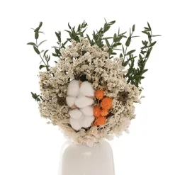 Mixed Preserved Flower Arrangement Bouquet Green (55cmH)