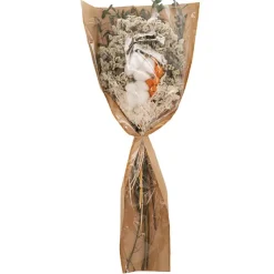 Mixed Preserved Flower Arrangement Bouquet Green (55cmH)