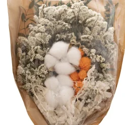 Mixed Preserved Flower Arrangement Bouquet Green (55cmH)