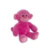 Monkey Sammy Plush Soft Toy Hot Pink (20cmST)