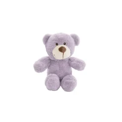 Mr Snuggles Plush Teddy Bear Dusty Lavender (15cmST)