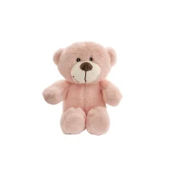 Mr Snuggles Plush Teddy Bear Pastel Peach (15cmST)