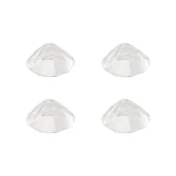 Name Card Holder Crystal Ball Pack 4 Clear (35mmD)