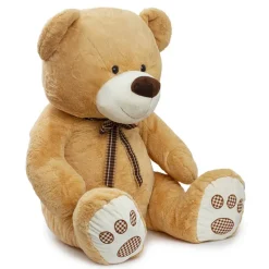 Nandi Large Teddy Bear Brown (90cm Sitting)