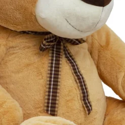 Nandi Large Teddy Bear Brown (90cm Sitting)