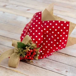 Natural Jute Ribbon Sewn Edge Natural (25mmx10m)