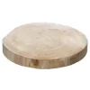 Natural Wood Timber Slice Round (Approx. 34.5cmx4cmH)