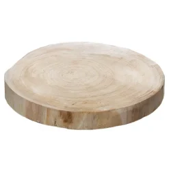 Natural Wood Timber Slice Round (Approx. 34.5cmx4cmH)