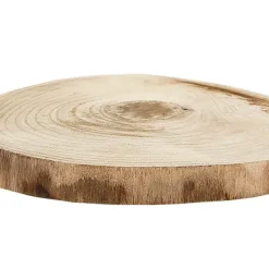 Natural Wood Timber Slice Round (Approx. 34.5cmx4cmH)