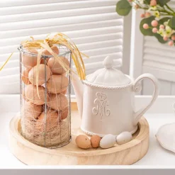 Natural Wooden Tray Round (29cmx4cmH)