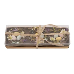 Nest w Easter Eggs & Flowers Pack 3 (30x10x6cm)