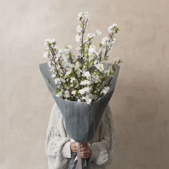 Nonwoven Embossed Wrap Sheets Bamboo Charcoal (50x70cm) Pk50