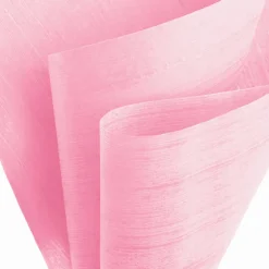 Nonwoven Embossed Wrap Sheets Bamboo Pink (50x70cm) Pack 50