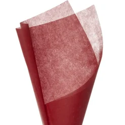 Nonwoven Wrap Sheets NOVA Burgundy (50x70cm) Pack 50