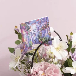 Nouvelle Gift Card & Envelope Street Bloom Pk25 (10x10cmH)