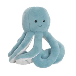 Octopus Sally Plush Soft Toy Soft Turquoise Blue (21cmST)