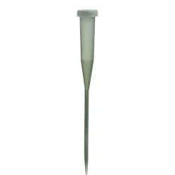 Orchid Vials Large With Stem & Cap Pack 10 Green (15cm)
