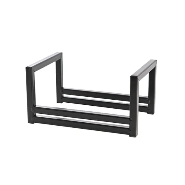 Organic Reclaimed Wooden Pot Planter With Stand 18x16x18cmH