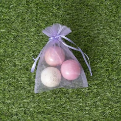 Organza Gift Bomboniere Bag Med Lavender Pk10 (12.5x17cmH)