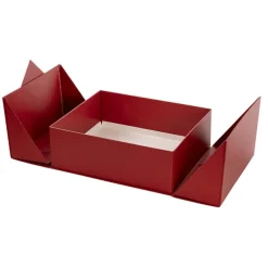Origami Foldable Luxe Gift Hamper Box Red (30x25x10Hcm)