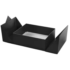 Origami Foldable Luxe Gift Hamper Box Black (30x25x10Hcm)