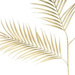 Palm Leaf Spray Metallic Gold (95cmH)