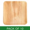 Palm Leaf Square Plate (25cm) Pack 10