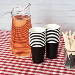 Paper Cup Pack 20 Black (260mL)