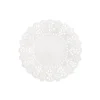 Paper Doily Round 24 Pack White (114mmD)