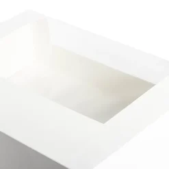 Patisserie Window Box 12 Cupcakes White (360x255x100mmH)