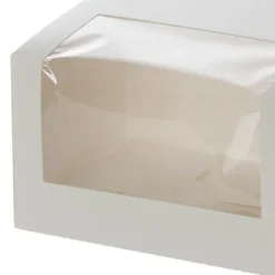 Patisserie Window Box 5" White (130x110x80mmH)