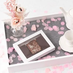 Patisserie Window Box Long Flat White (200x150x30mmH)