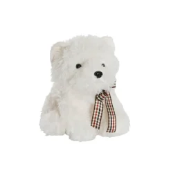 Paws the White Terrier Dog Plush Soft Toy White (30cmST)