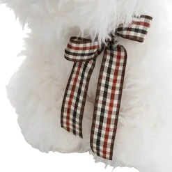 Paws the White Terrier Dog Plush Soft Toy White (30cmST)