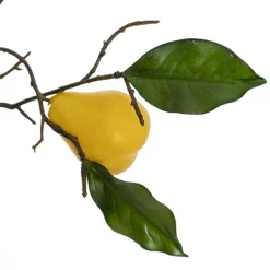 Pear Branch Spray Yellow (70cmH)