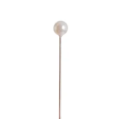 Pearl Pins Round Head Bulk 100 Pack Cream (6mmx6.5cmH)